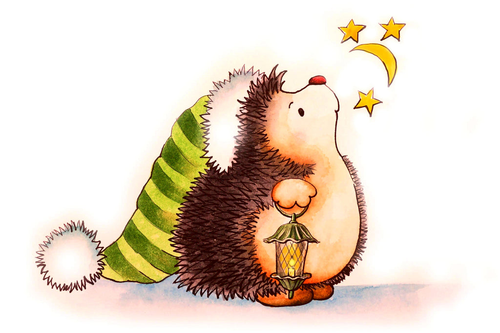 Needlepoint canvas 'Cute Hedgehog' by Stitch Art