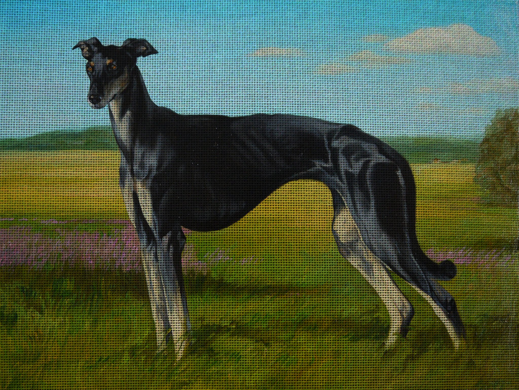 Needlepoint canvas 'Borzoi'