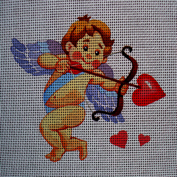 Needlepoint canvas 'Valentine Angel' by Stitch Art